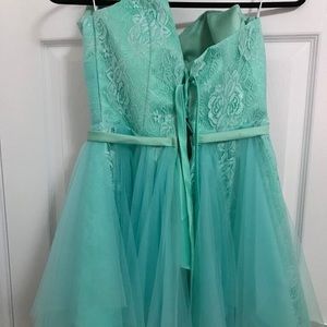 Turquoise Prom Dress